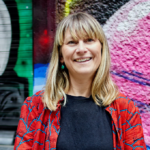 Headshot of Kristen Harrison, Author, Publisher and founder of The Curved House publishing.