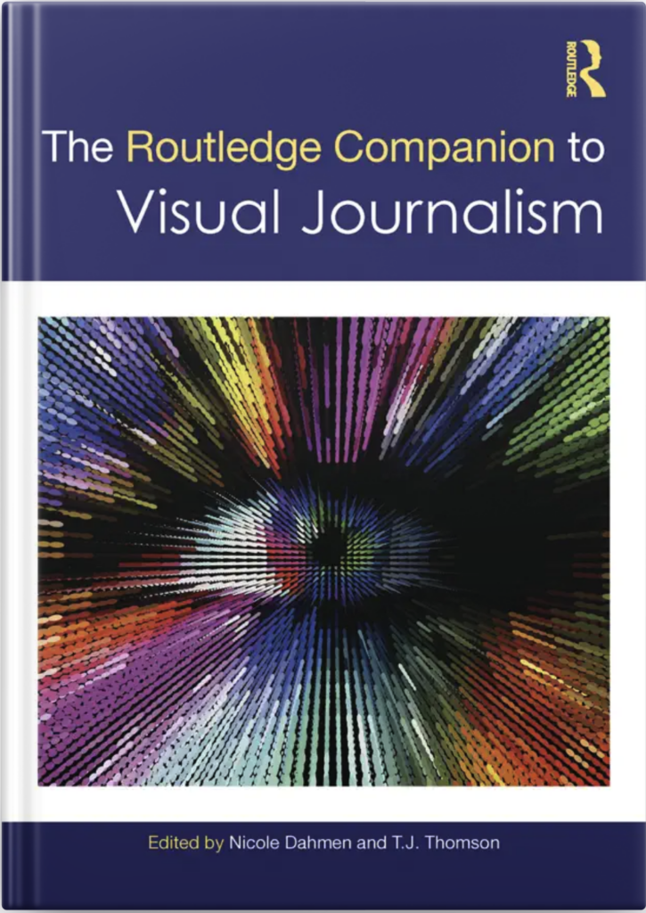 "The Routledge Companion to Visual Journalism" Book cover.